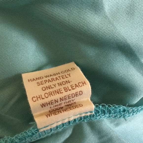 NWT ALTAR'D STATE teal blue Lace Fit Flare dress M - Picture 7 of 7